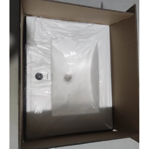 Раковина меблева Mixxus Premium CUBIC-1501 610х460х170mm з отвором під змішувач та переливом (MP6495)