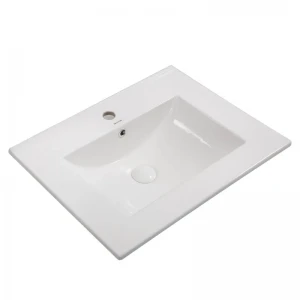Раковина мебельная Mixxus Premium CUBIC-1501 610х460х170mm с отверстием под смеситель и переливом (MP6495)