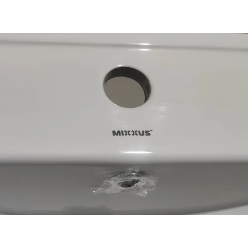 Раковина мебельная Mixxus Premium CUBIC-1501 610х460х170mm с отверстием под смеситель и переливом (MP6495)