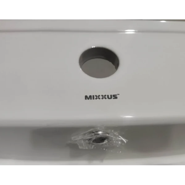 Раковина мебельная Mixxus Premium CUBIC-1502 710х460х170mm с отверстием под смеситель и переливом (MP6496)