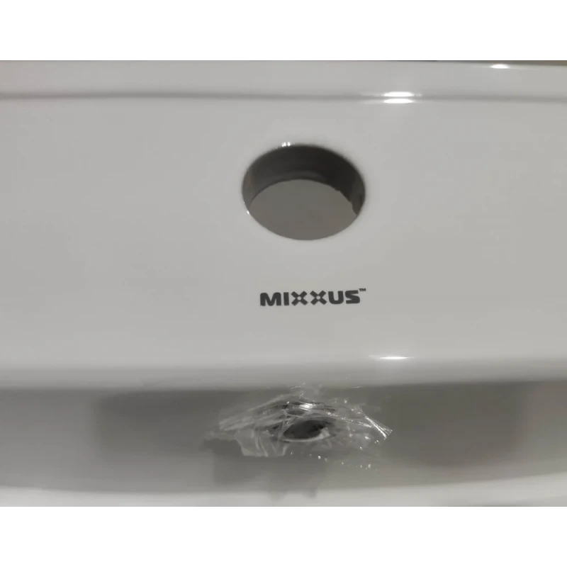 Раковина мебельная Mixxus Premium CUBIC-1502 710х460х170mm с отверстием под смеситель и переливом (MP6496)