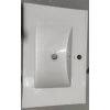 Раковина мебельная Mixxus Premium CUBIC-1502 710х460х170mm с отверстием под смеситель и переливом (MP6496)