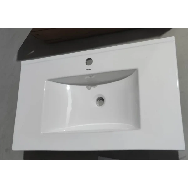 Раковина мебельная Mixxus Premium CUBIC-1503 810х460х170mm с отверстием под смеситель и переливом (MP6497)