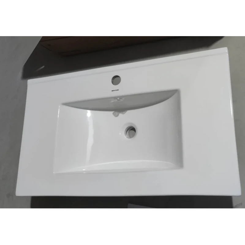Раковина мебельная Mixxus Premium CUBIC-1503 810х460х170mm с отверстием под смеситель и переливом (MP6497)
