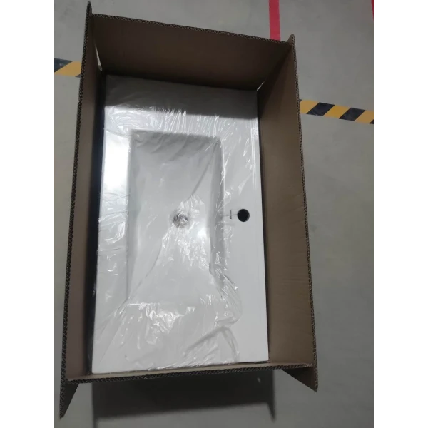 Раковина меблева Mixxus Premium CUBIC-1503 810х460х170mm з отвором під змішувач та переливом (MP6497)