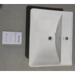Раковина мебельная MIXXUS PREMIUM STYLE-1501 600х480х190mm с отверстием под смеситель и переливом (MP6498)
