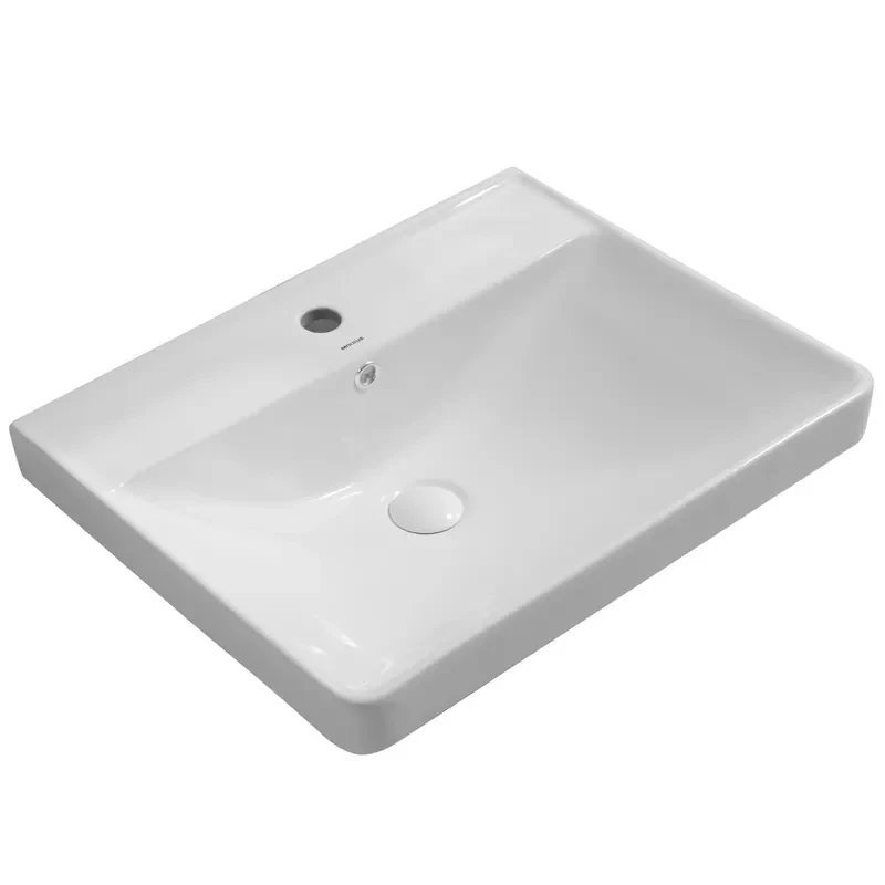 Раковина мебельная MIXXUS PREMIUM STYLE-1501 600х480х190mm с отверстием под смеситель и переливом (MP6498)