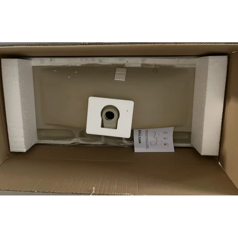 Раковина мебельная MIXXUS PREMIUM STYLE-1504 1000х480х190mm с отверстием под смеситель и переливом (MP6501)