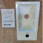 Раковина мебельная Mixxus Premium QUADRO-1501 400х215х105mm с отверстием под смеситель (MP6502)