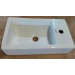 Раковина накладная Mixxus Premium QUADRO-0207 480х260х125mm с отверстием под смеситель (MP6503)