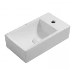 Раковина накладная Mixxus Premium QUADRO-0207 480х260х125mm с отверстием под смеситель (MP6503)