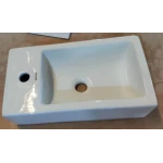 Раковина накладная Mixxus Premium QUADRO-0207 480х260х125mm с отверстием под смеситель (MP6503)