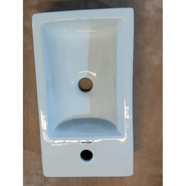 Раковина накладная Mixxus Premium QUADRO-0207 480х260х125mm с отверстием под смеситель (MP6503)