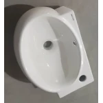 Раковина подвесная Mixxus Premium DIVERSE-1201-L 400х215х140mm с отверстием под смеситель и переливом (MP6507)