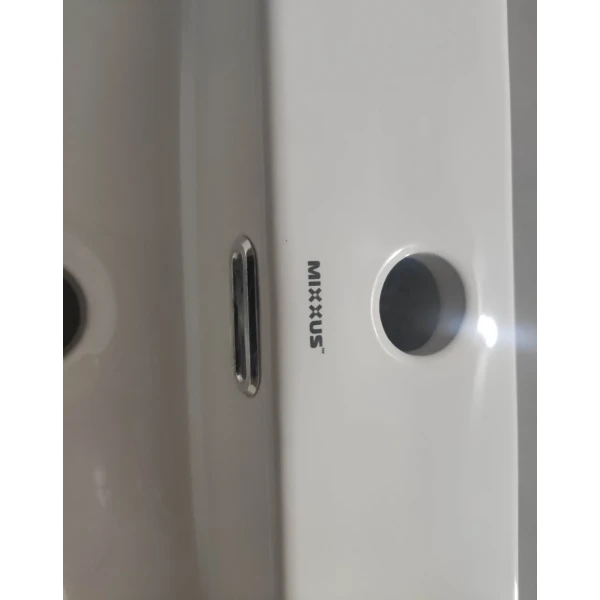 Раковина подвесная Mixxus Premium QUADRO-0205 410х360х130mm с отверстием под смеситель и переливом (MP6508)