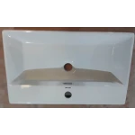 Раковина подвесная Mixxus Premium QUADRO-0206 600х360х130mm с отверстием под смеситель и переливом (MP6509)