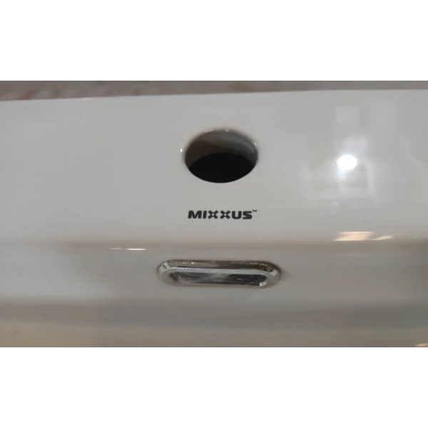 Раковина подвесная Mixxus Premium QUADRO-0206 600х360х130mm с отверстием под смеситель и переливом (MP6509)