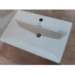 Раковина подвесная Mixxus Premium QUADRO-0206 600х360х130mm с отверстием под смеситель и переливом (MP6509)