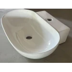 Раковина подвесная MIXXUS PREMIUM DIVERSE-0201 560х390х125mm с отверстием под смеситель (MP6510)