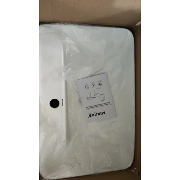 Раковина накладная Mixxus Premium BEVEL-0203 600х405х120mm с отверстием под смеситель (MP6513)