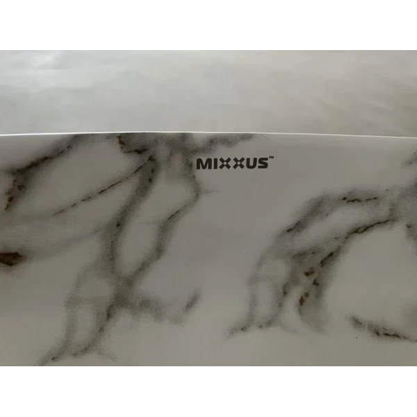 Раковина накладная Mixxus Premium BEVEL-0102 MARBLE 495х370х135mm (MP6519)
