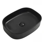 Раковина накладная Mixxus Premium BEVEL-0103 BLACK 510х370х120mm (MP6520)