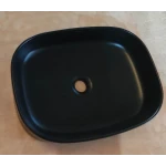 Раковина накладная Mixxus Premium BEVEL-0103 BLACK 510х370х120mm (MP6520)