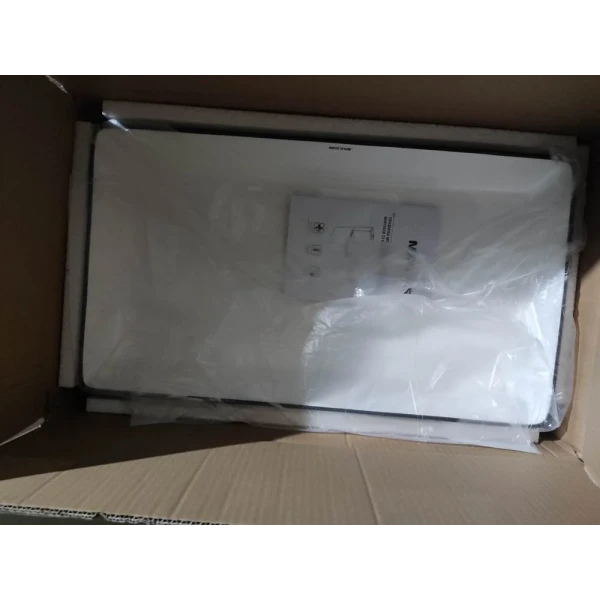 Раковина накладная Mixxus Premium QUADRO-0107 EDGE BLACK 600х340х110mm (MP6521)