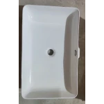 Раковина накладная Mixxus Premium QUADRO-0209 600х370х140mm с переливом (MP6522)