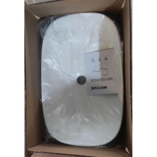 Раковина накладная Mixxus Premium BEVEL-0105 610х375х120mm (MP6524)