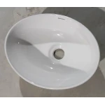 Раковина накладная Mixxus Premium ELLIPSE-0107 345х265х120mm (MP6525)
