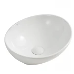 Раковина накладная Mixxus Premium ELLIPSE-0107 345х265х120mm (MP6525)
