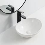 Раковина накладная Mixxus Premium ELLIPSE-0107 345х265х120mm (MP6525)