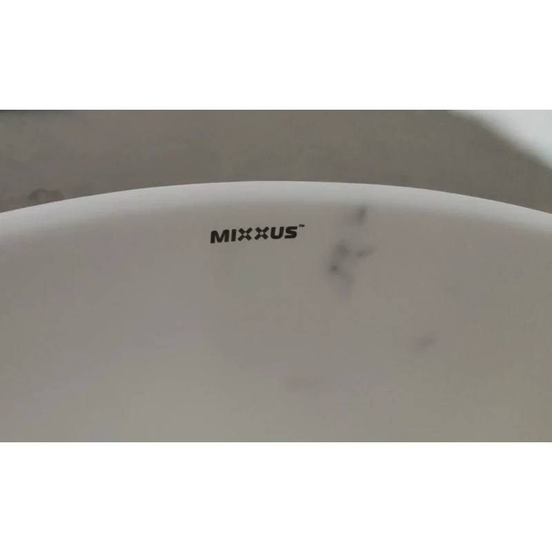 Раковина накладная MIXXUS PREMIUM ELLIPSE-0108 MARBLE 400х330х145mm (MP6526)