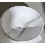 Раковина накладна MIXXUS PREMIUM ELLIPSE-0108 MARBLE 400х330х145mm (MP6526)