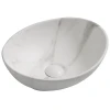 Раковина накладная MIXXUS PREMIUM ELLIPSE-0108 MARBLE 400х330х145mm (MP6526)