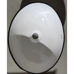 Раковина накладная MIXXUS PREMIUM ELLIPSE-0108 EDGE BLACK 400х330х145mm (MP6527)