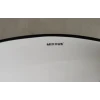 Раковина накладная MIXXUS PREMIUM ELLIPSE-0108 EDGE BLACK 400х330х145mm (MP6527)