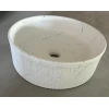 Раковина накладная Mixxus Premium WAVE-0102 MARBLE 370х370х130mm (MP6528)