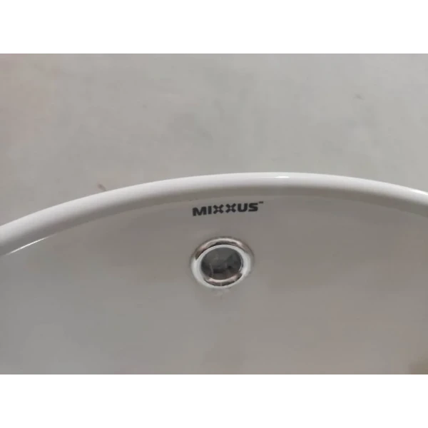 Раковина накладная Mixxus Premium ELLIPSE-0205 430х430х150mm с переливом (MP6530)