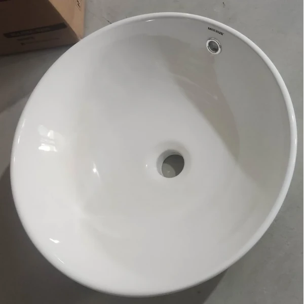 Раковина накладная Mixxus Premium ELLIPSE-0205 430х430х150mm с переливом (MP6530)