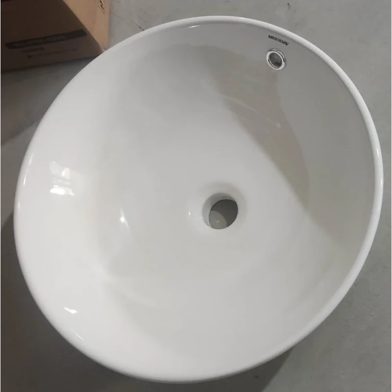 Раковина накладная Mixxus Premium ELLIPSE-0205 430х430х175mm с переливом (MP6530)