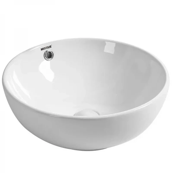 Раковина накладная Mixxus Premium ELLIPSE-0205 430х430х150mm с переливом (MP6530)