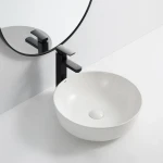 Раковина накладная Mixxus Premium ELLIPSE-0101 415х415х135mm (MP6531)