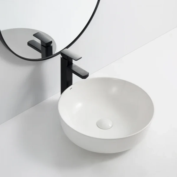 Раковина накладная Mixxus Premium ELLIPSE-0101 415х415х135mm (MP6531)