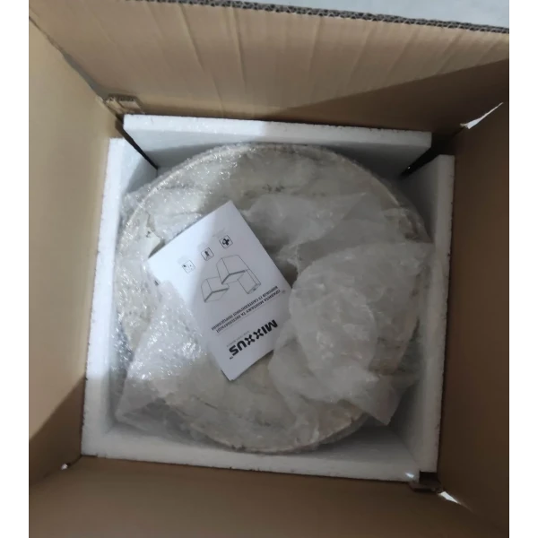 Раковина накладная Mixxus Premium WAVE-0103 MARBLE 380х380х170mm (MP6532)