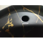 Раковина накладная MIXXUS PREMIUM WAVE-0201 MARBLE 430х430х150mm с отверстием под смеситель (MP6536)
