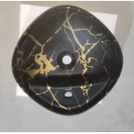 Раковина накладная MIXXUS PREMIUM WAVE-0201 MARBLE 430х430х150mm с отверстием под смеситель (MP6536)