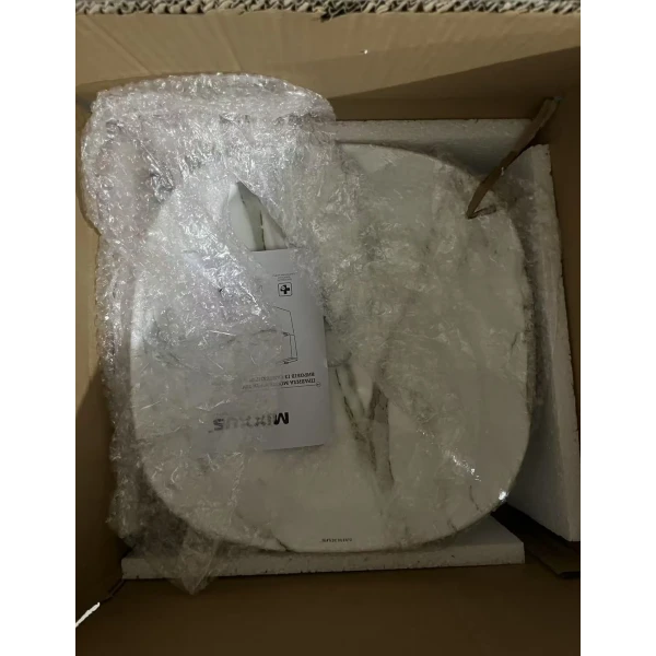 Раковина накладна Mixxus Premium DIVERSE-0104 MARBLE 370х370х135mm (MP6537)