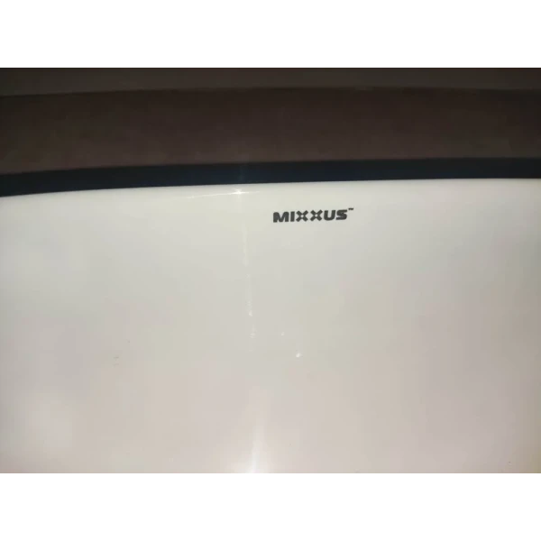 Раковина накладная Mixxus Premium DIVERSE-0112 WHITE-BLACK 455х325х135mm (MP6542)